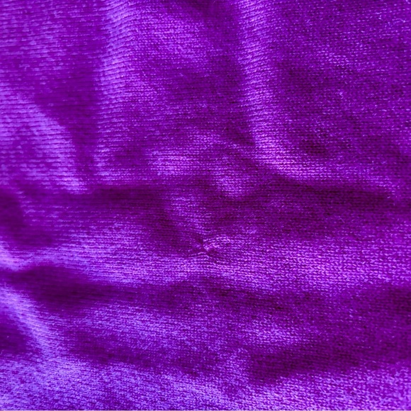 J. Crew XS Vibrant Pink Crew Neck Sweater 100 percent cashmere - Picture 4 of 9